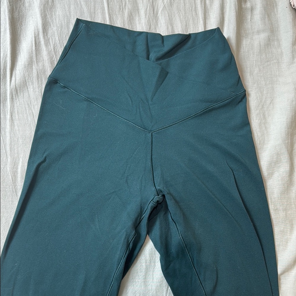 aerie real me high waisted crossover leggings